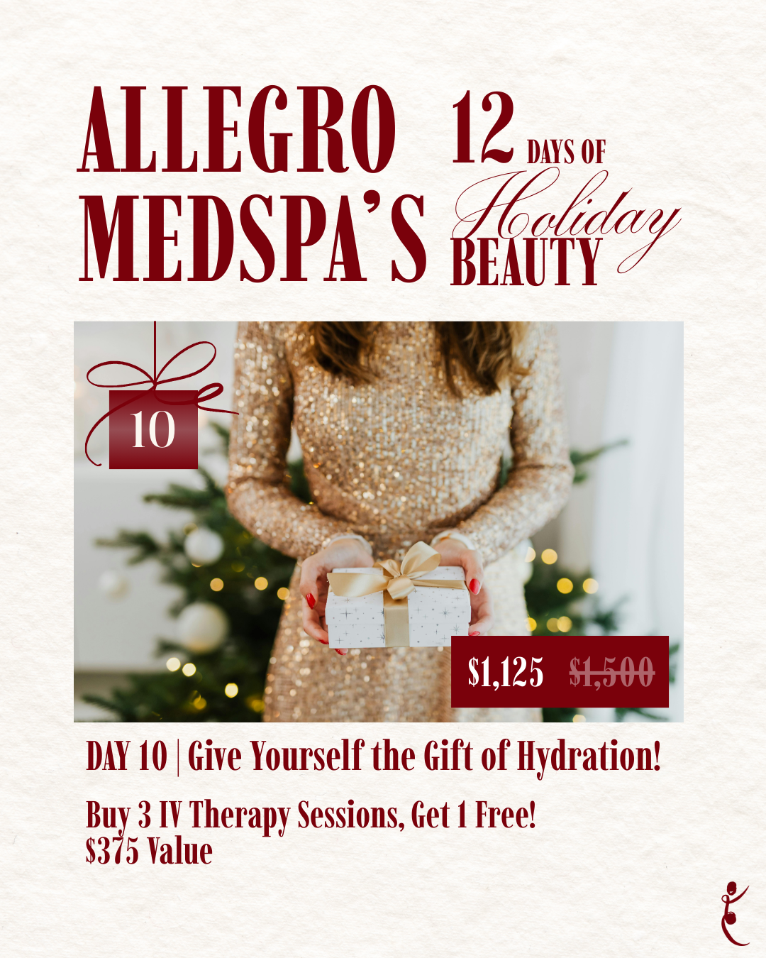 DAY 10 | Give Yourself the Gift of Hydration!