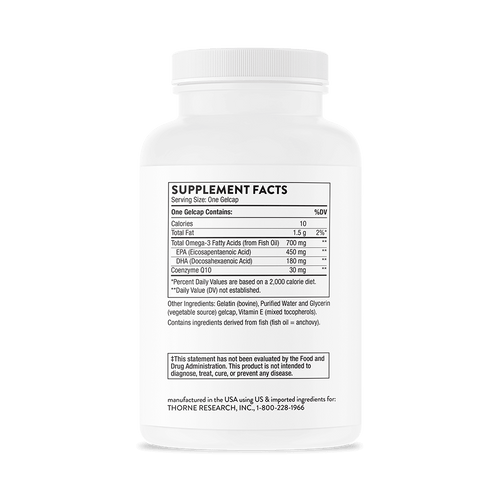 Omega-3 With CoQ10 90 Gelcaps